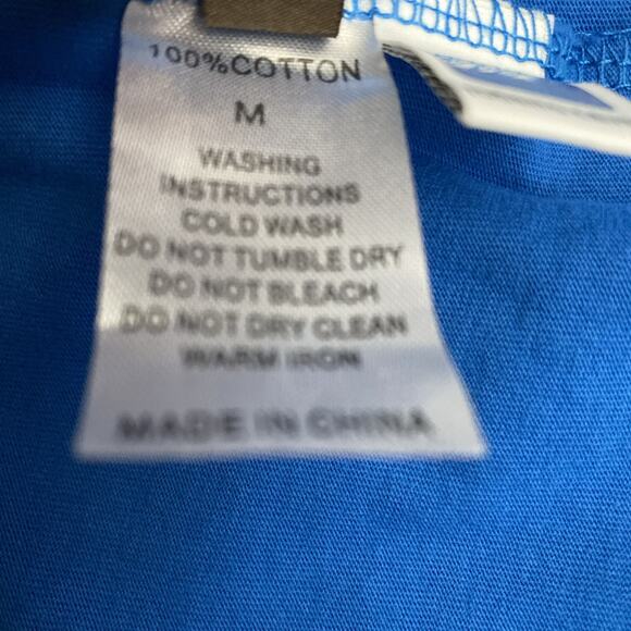 Roberto Cavalli Men Logo Crewneck Graphic T Shirt Tee Blue Snake Short Sleeve M - Picture 5 of 6